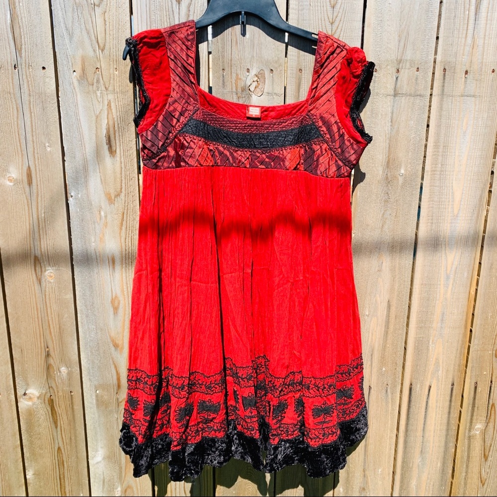 Meena Bazaar Silk Dress